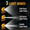 Easymaxx LED Rechargeable Work Light, 1500LM Portable COB Magnetic Lights