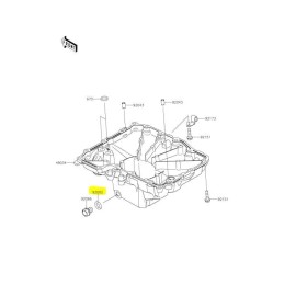 JSI Kawasaki Oil Change Kit Kawasaki OEM Full Synthetic Oil Change Kit for Kawasaki Z900 Z900RS ZR900 Z 900
