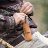 OPINEL Premium Leather Belt Sheath, Fits to Size No.09, Flap