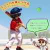 FUKUMIDO Baseball Training Poa Ball, Perforated Ball, Color, Soft Tee,