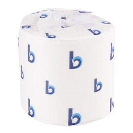 Boardwalk 6170 One-Ply Toilet Tissue Sheets, White, 1000 Sheets per Roll (Case of 96)