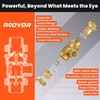 1/2" 9D-M3 Backflow Preventer, Brass Dual Check Valve with Intermediate