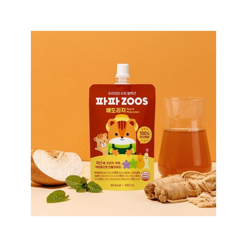 파파주스 배도라지 100ml 80포 Papajus Pear and Bellflower 100ml 80