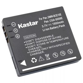 Kastar 1x Kastar Battery for Panasonic Lumix CGA-S008 DMC-FX33 DMC-FX35 DMC-FX36 FX37