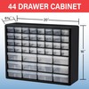Akro-Mils 44-Drawer Plastic Drawer Storage Cabinet for Garage Organization, Bead