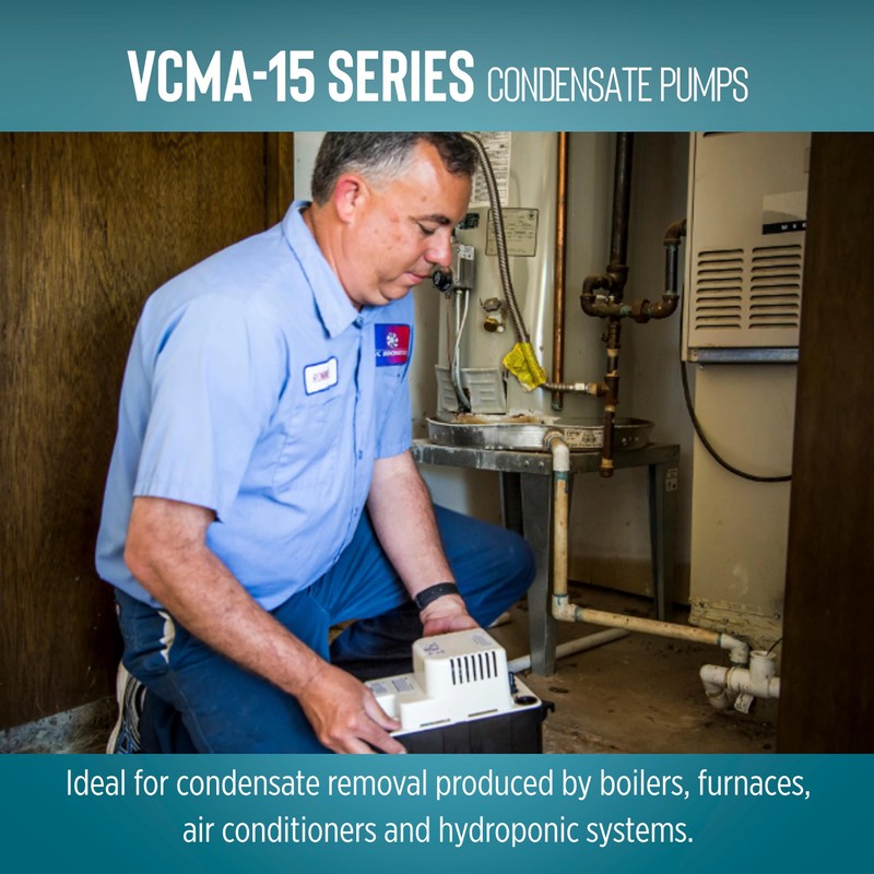 Little Giant VCMA-15ULS 115 Volt, 65 GPH, 1/50 HP Automatic