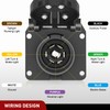 Nilight USCAR to RV 7 Way Trailer Plug Adapter OEM