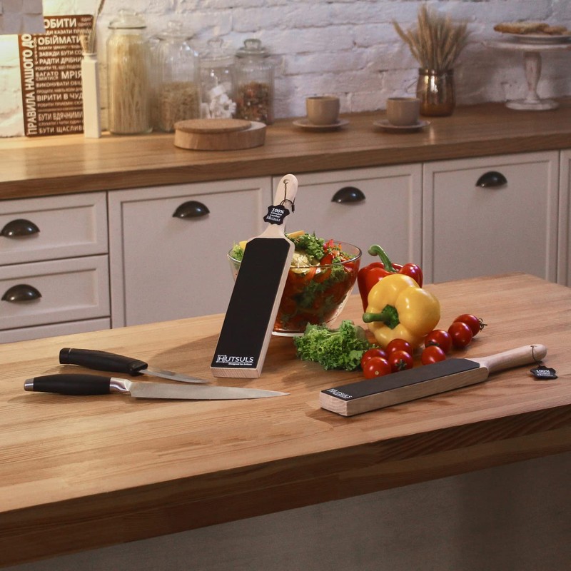 Hutsuls Leather Strop for Knife Sharpening - Get Razor-Sharp Edges