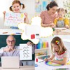 12Pcs Mini Whiteboard Set A4 Whiteboard 4Pcs Small Whiteboard with