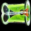 Suspended Acrylic Tube Tunnel,Acrylic Betta Bed, Betta Leaf mat breeding