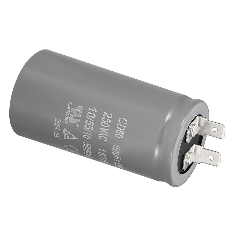 PATIKIL CD60 Run Capacitor 150uF/MFD 250V 15% Tolerance 50/60Hz for