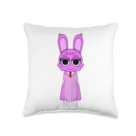 Pinki Sprunky Rejoyed | Simon Funbot Jevin Raddy Throw Pillow
