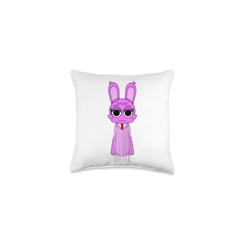 Pinki Sprunky Rejoyed | Simon Funbot Jevin Raddy Throw Pillow