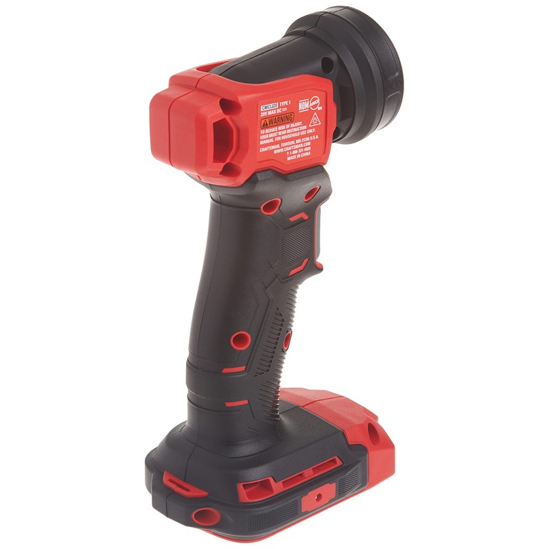 CRAFTSMAN V20 LED Work Light, Cordless Handheld, 140 Lumens, Bare