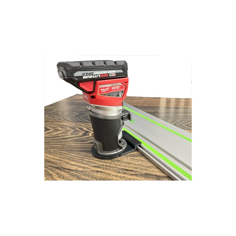 Guide Rail Adapter for Milwaukee 2723-20 Trim Router - Make
