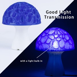 Ziro - Filamento para impresora 3D PLA 1.75 (1 kg, precisión dimensional +/- 0,05 mm, translúcido), color azul