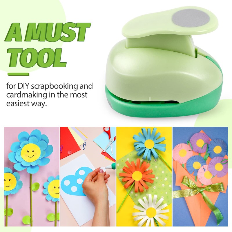 UCEC Circle Punch Craft Hole Punch for Paper Crafting, 5
