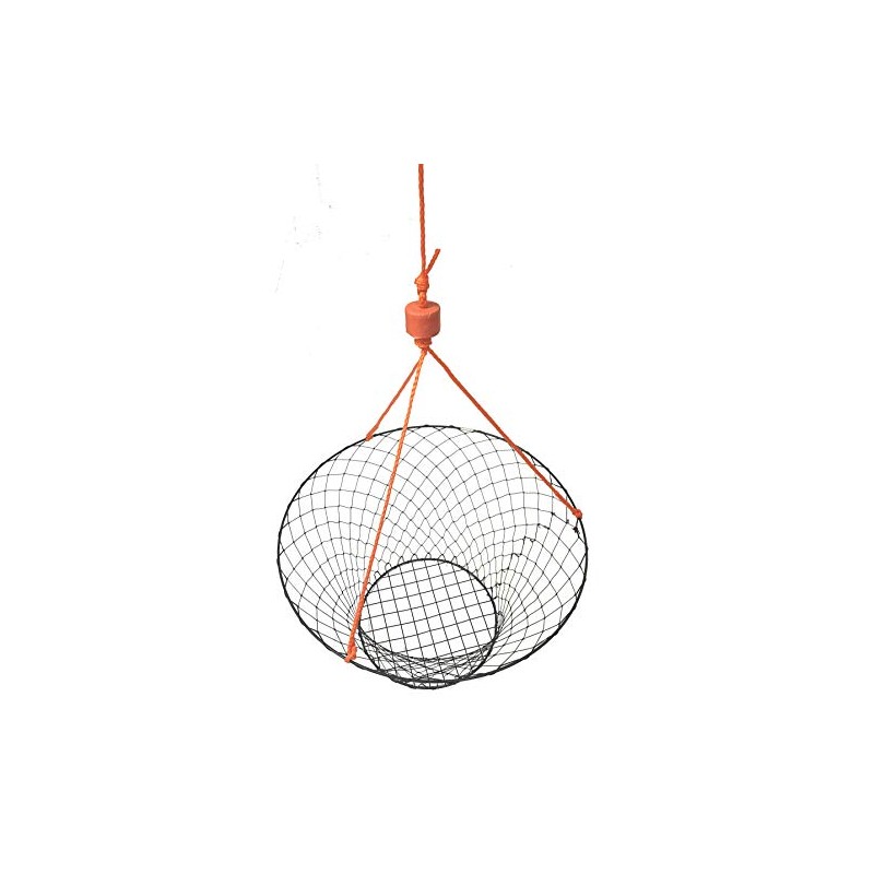 KUFA Vinyl Coated 30" Crab Trap Ring with 50' Rope