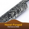 Damascus Steel Straight edge Razor Barber Salon Shaving wet shave