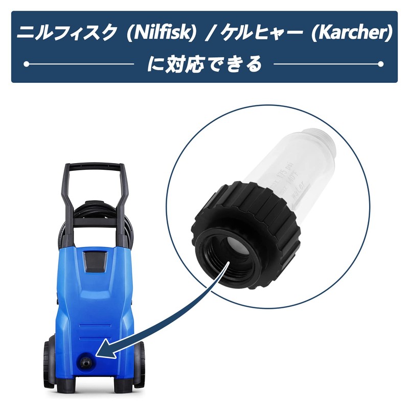 DERASL Karcher Filter 2642-794 Pressure Washer Filter for K2 K3