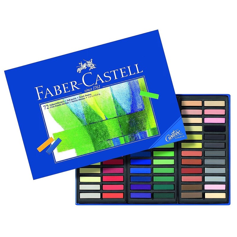 Faber-Castell Studio Quality Mini 128272 Soft Pastel Chalk 72 ETU
