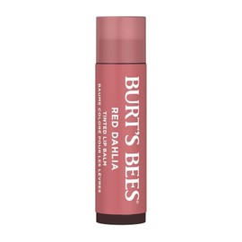 Burt's Bees Bálsamo labial tintado, dalia roja, 0.15 onzas
