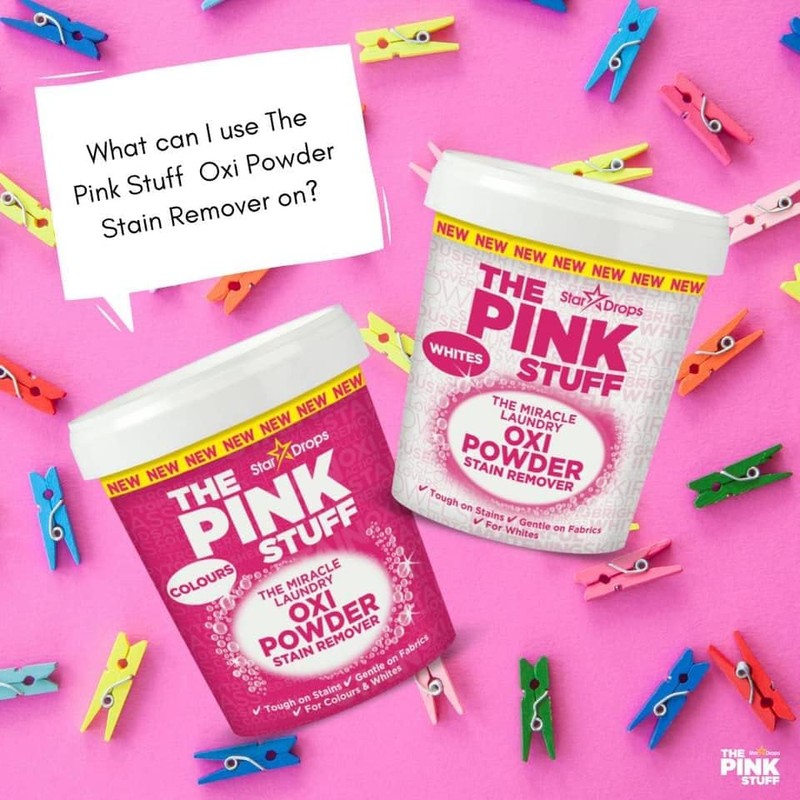 Stardrops The Pink Stuff Miracle Laundry Oxi Powder Stain Remover