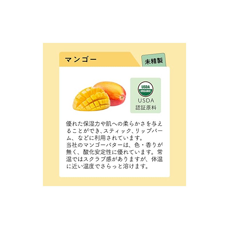 AndSH Body Butter Mango Butter 3.5 oz (100 g) (Pouch)