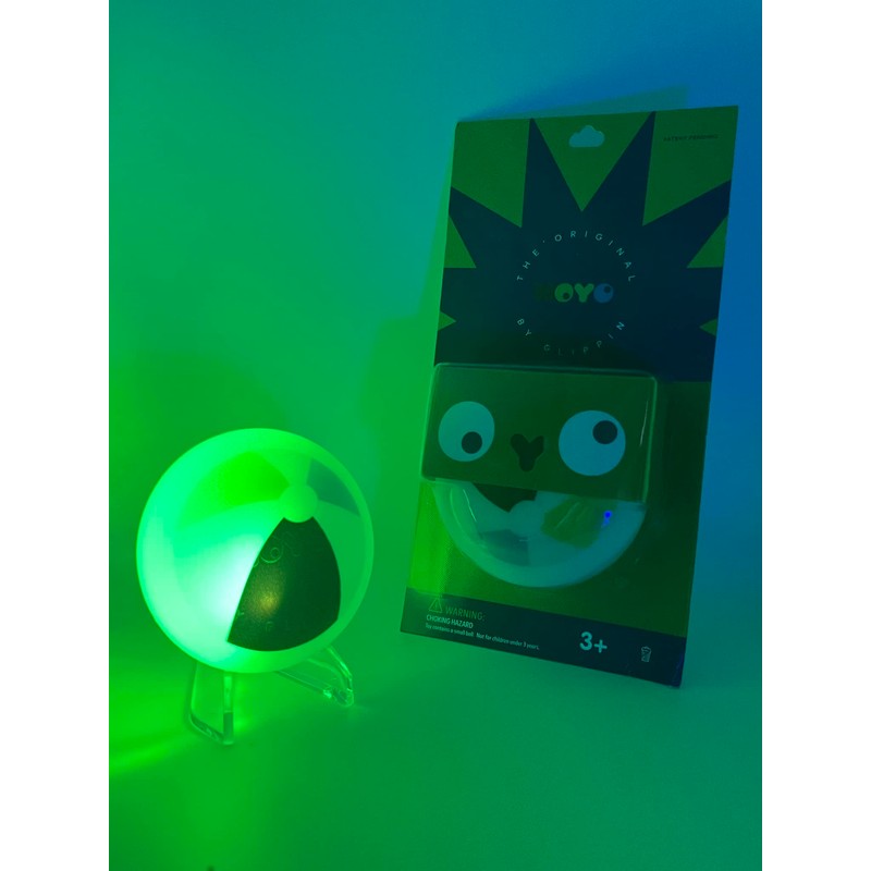 The Original NOYO Light Up Fidget Disc and Fan Wearable