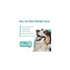 Lulumonster Pet Dental Finger Wipes for Dogs-Cats,Dog Teeth Cleaning Wipes
