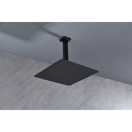 TREATLIFE HOME Transform Your Shower with High Pressure Rain Shower Head, Ultra-Thin 304 Stainless Steel, Self-Cleaning Nozzles, Full Body Coverage