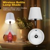 SOUDFK Wireless Bottle Lamp,2025 New 3 Color Rechargeable Wine Bottle