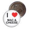 I Love Mac N Cheese - 55mm Fridge Magnet Bottle