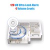 5 Pack Water Leak Alarm Detectors - 120dB Loud Alert