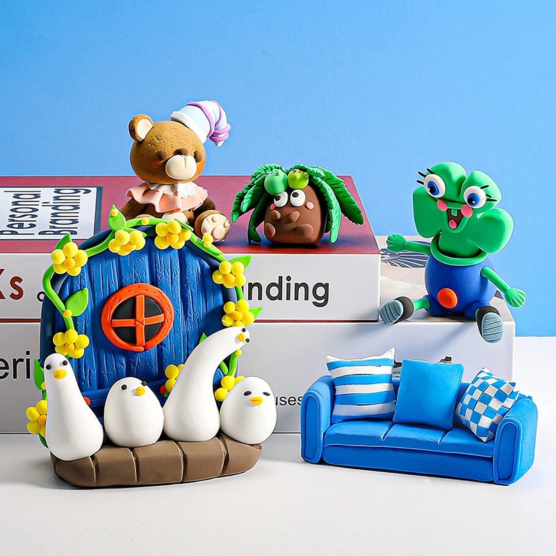 CiaraQ Modeling Clay Kit - 36 Colors Air Dry Ultra