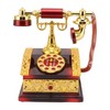 Dial Telephone Shaped Music Box Exquisite Retro Music Jewelry Box