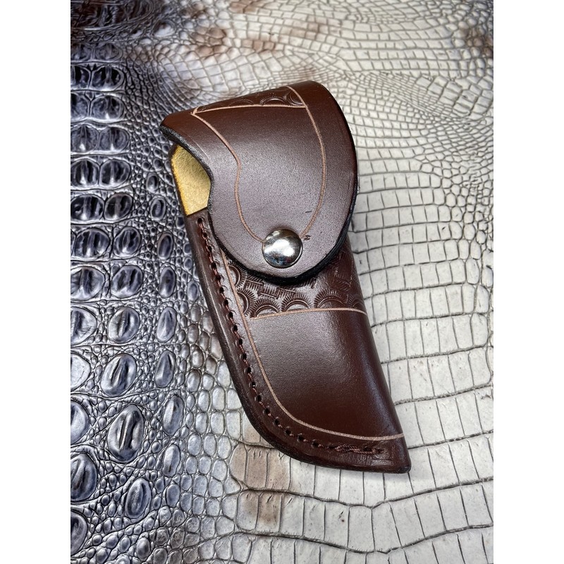 Carl Thomas Leathers Right Hand Knife Holster Fits Buck 110