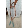 Plunder Design Fashion Trend Jewelry Christi Boho Corded Turquoise Drop