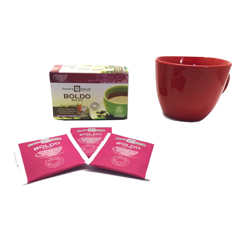 Boldo Herbal Filter Tea Value pack (60 tea Bags)