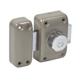 Yale Door Lock, Alloy Steel, Golden Brown, Without Cylinder