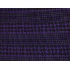 SLP Fabrics Liverpool Fabric-Black Eggplant Double Size Houndstooth-LV