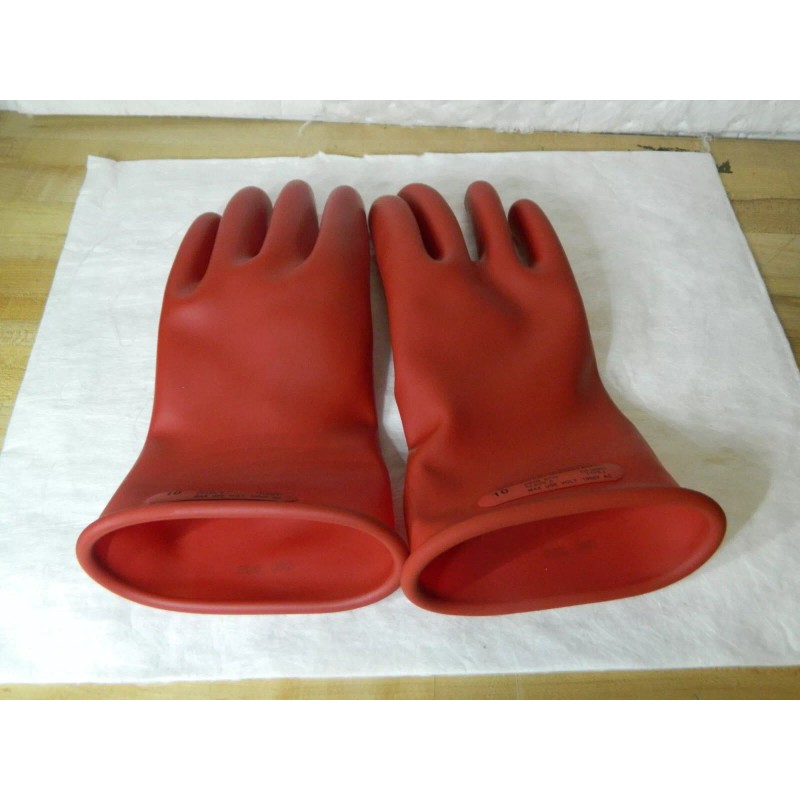 Marigold Ansell Lineman's Rubber Glove Class 0 Size 10 11"
