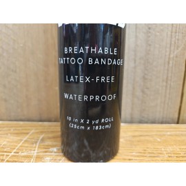 Recovery Aftercare Derm Shield Breathable Tattoo Bandage 10" x 2 Yards Roll, NEW