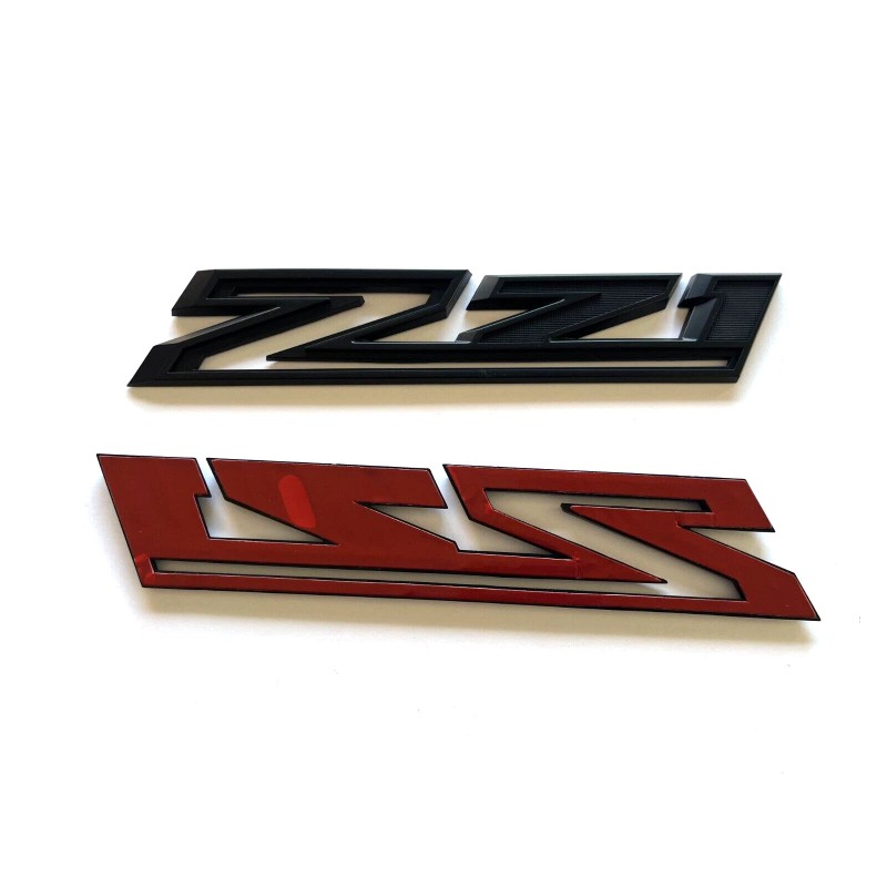 GM 2PCS Matte Black 2019-2023 Silverado Z71 Emblem Badge 84632695
