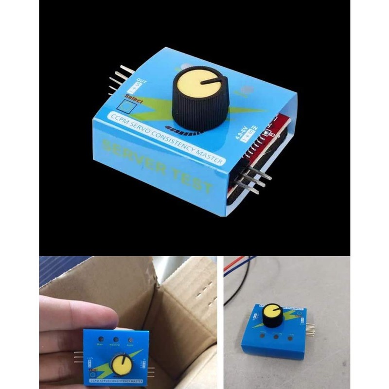 GTIWUNG Set of 4 Digital Servo Tester, RC Servo Tester