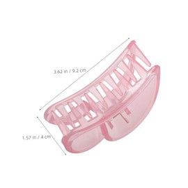 Baluue Love Heart Claw Clip Accessories for Women Elegant Hair Clip for Holiday Use for Sophisticated Looks for Teachers and Special Occasions