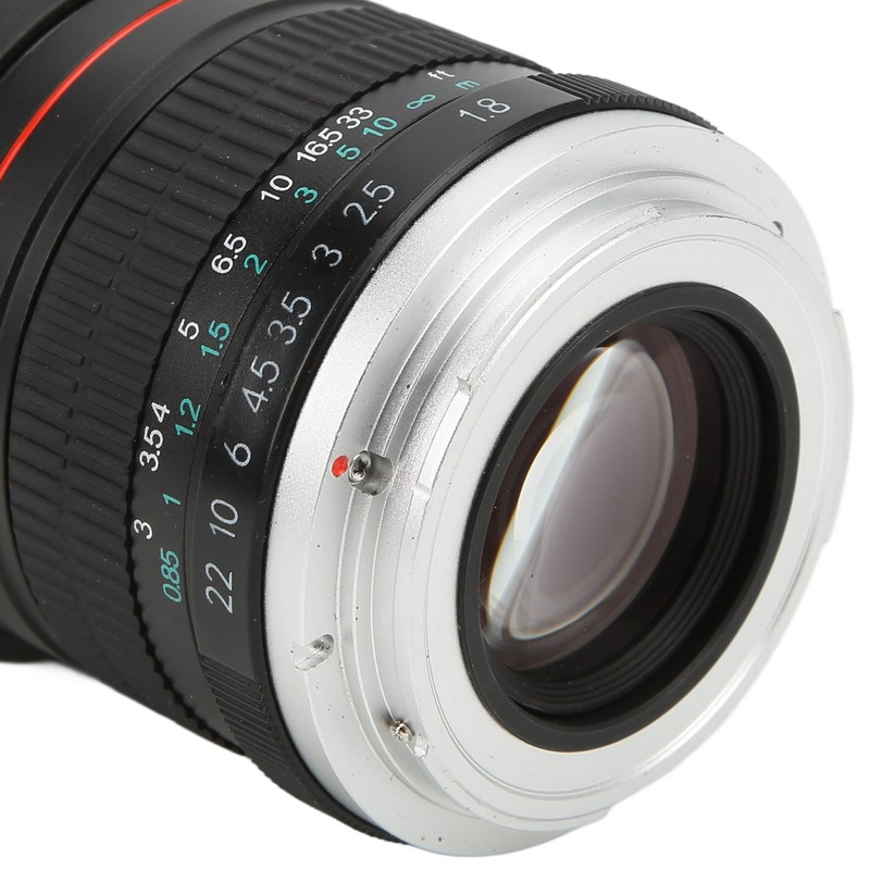 85mm F1.8 Large Aperture Camera Lens Medium Telephoto Manual Focus