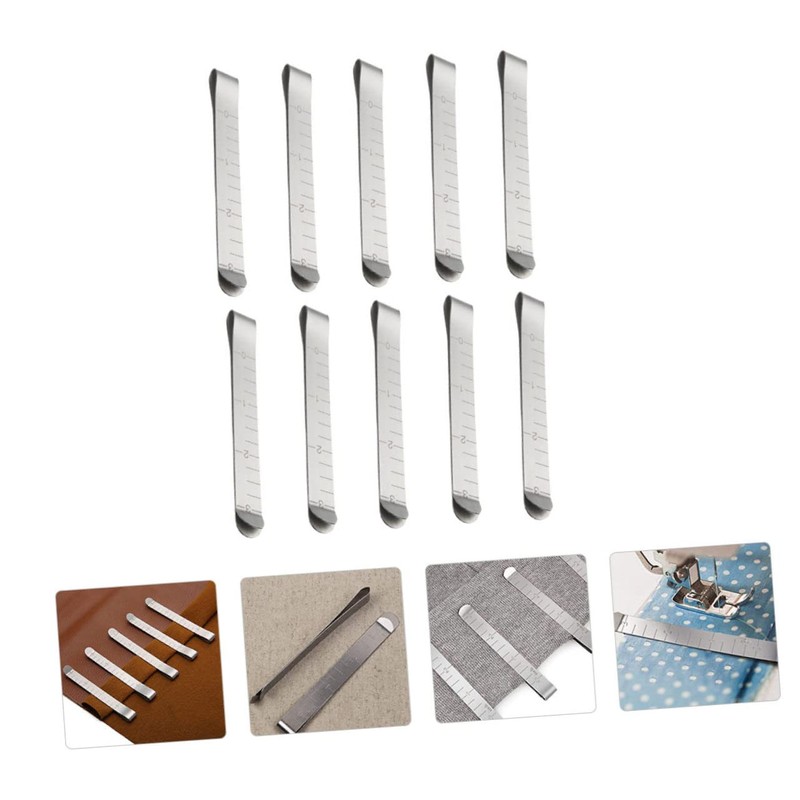 Operitacx Hemming Clips 10 Pack Ewing Clips for Sewing Measurement