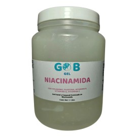 GOB Gel Ozonizado 1 L Niacinamida Ilumina y Equilibra Todo Tipo de Piel