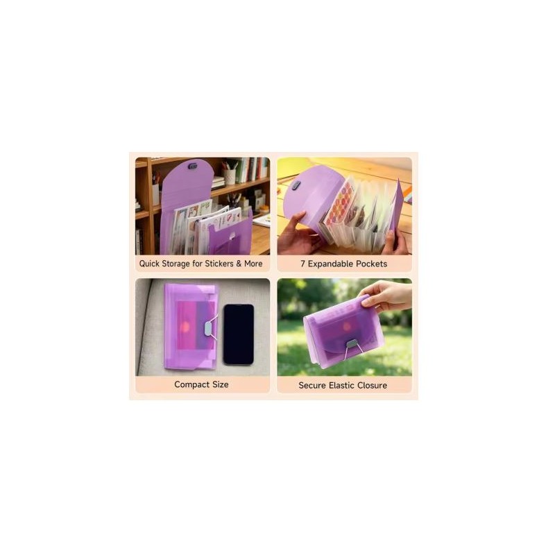 Sticker Organizer Binder for Collecting & Storage – Scrapbook Sticker